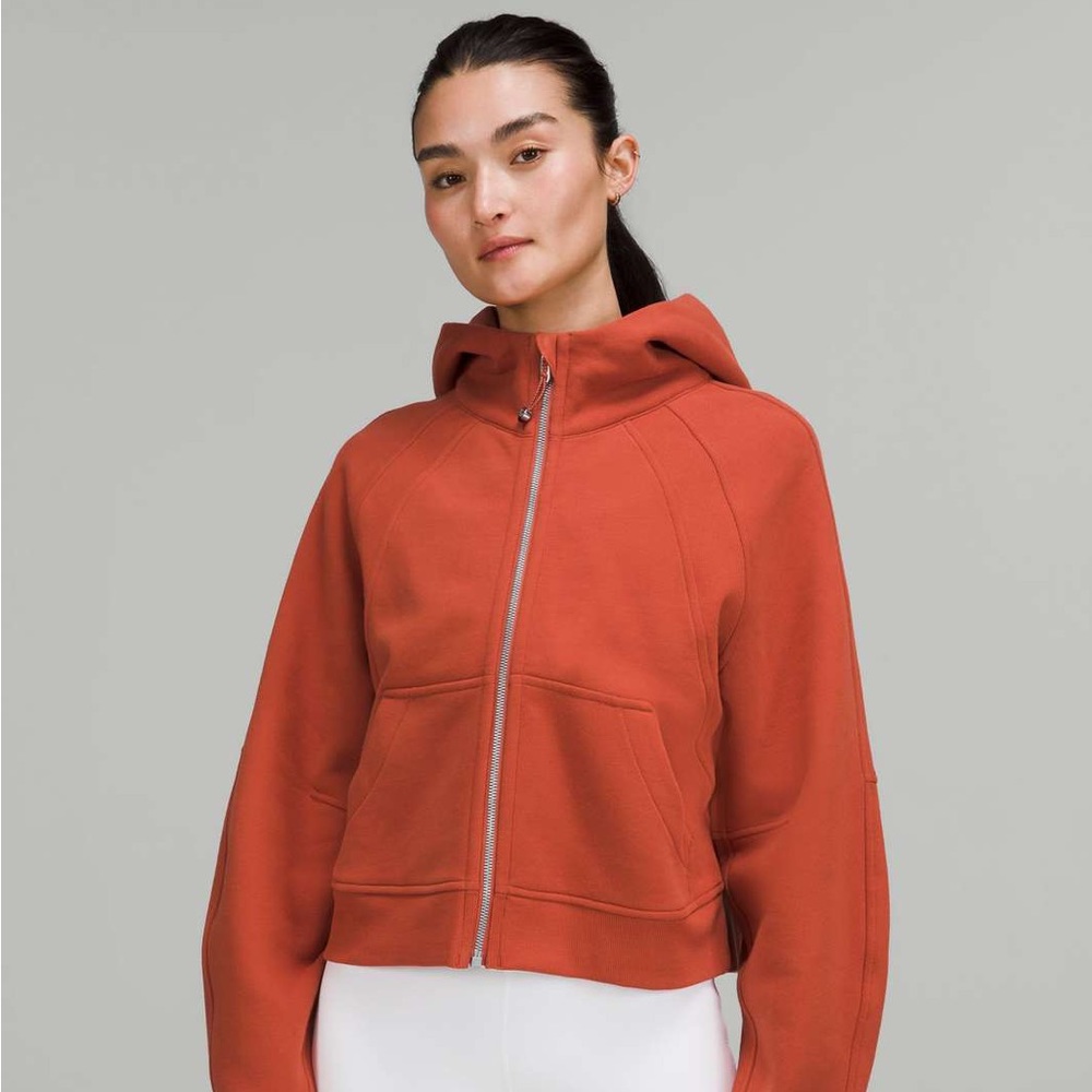 Sold ❌ NWT Lululemon Scuba Oversized Full-Zip XS/S Red Rock